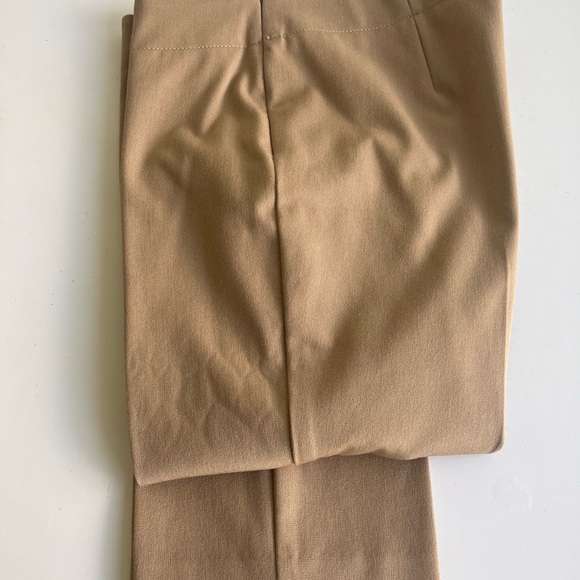 TALBOTS PETITE 2P DRESS PANTS BEIGE - Picture 2 of 16